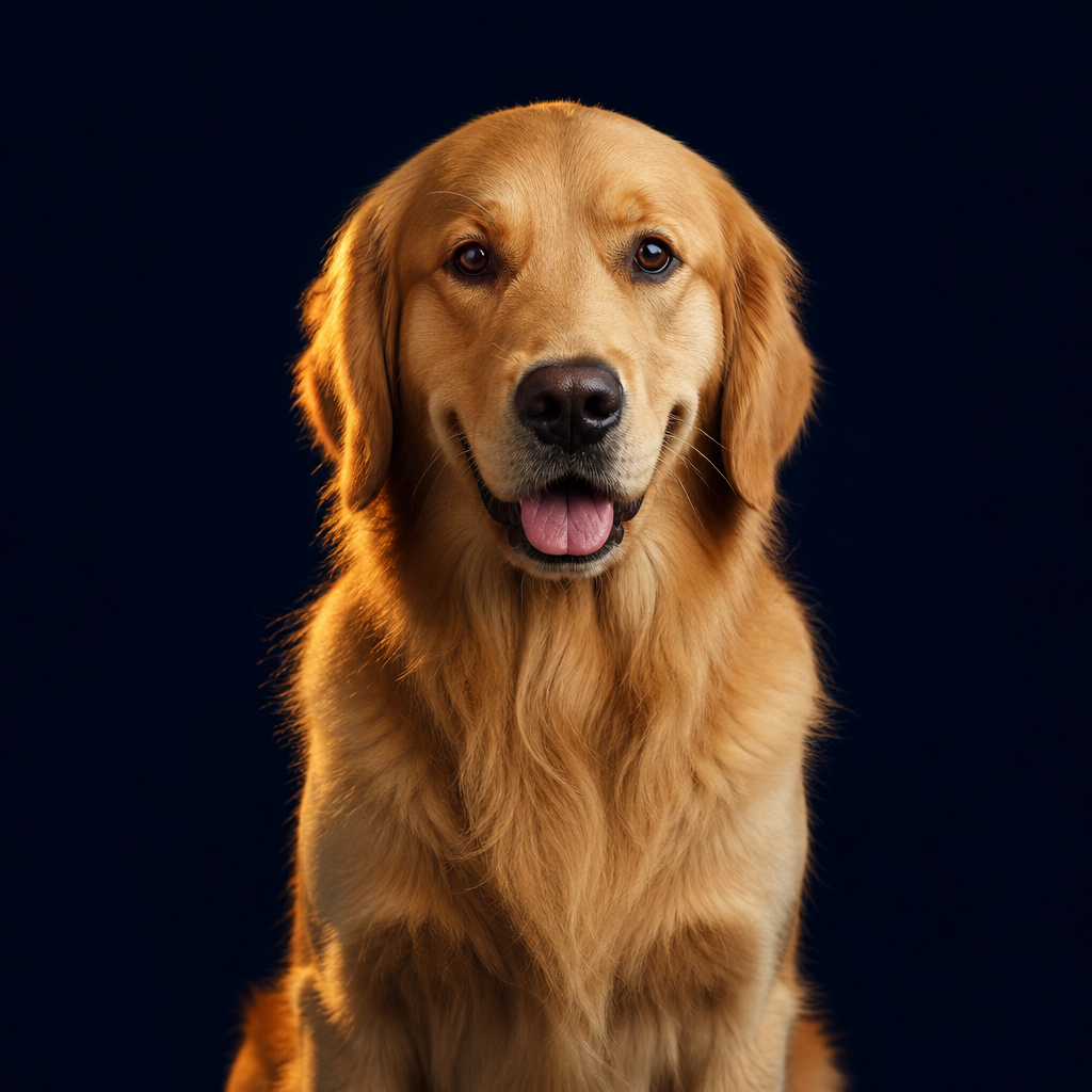 Golden retriever representing PawParent Hub pet care